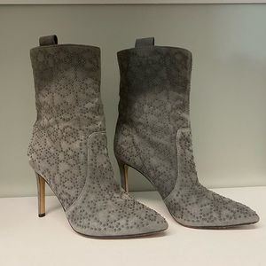 Vince Camuto Studded Stiletto Boot Korikanta Gray - Medium